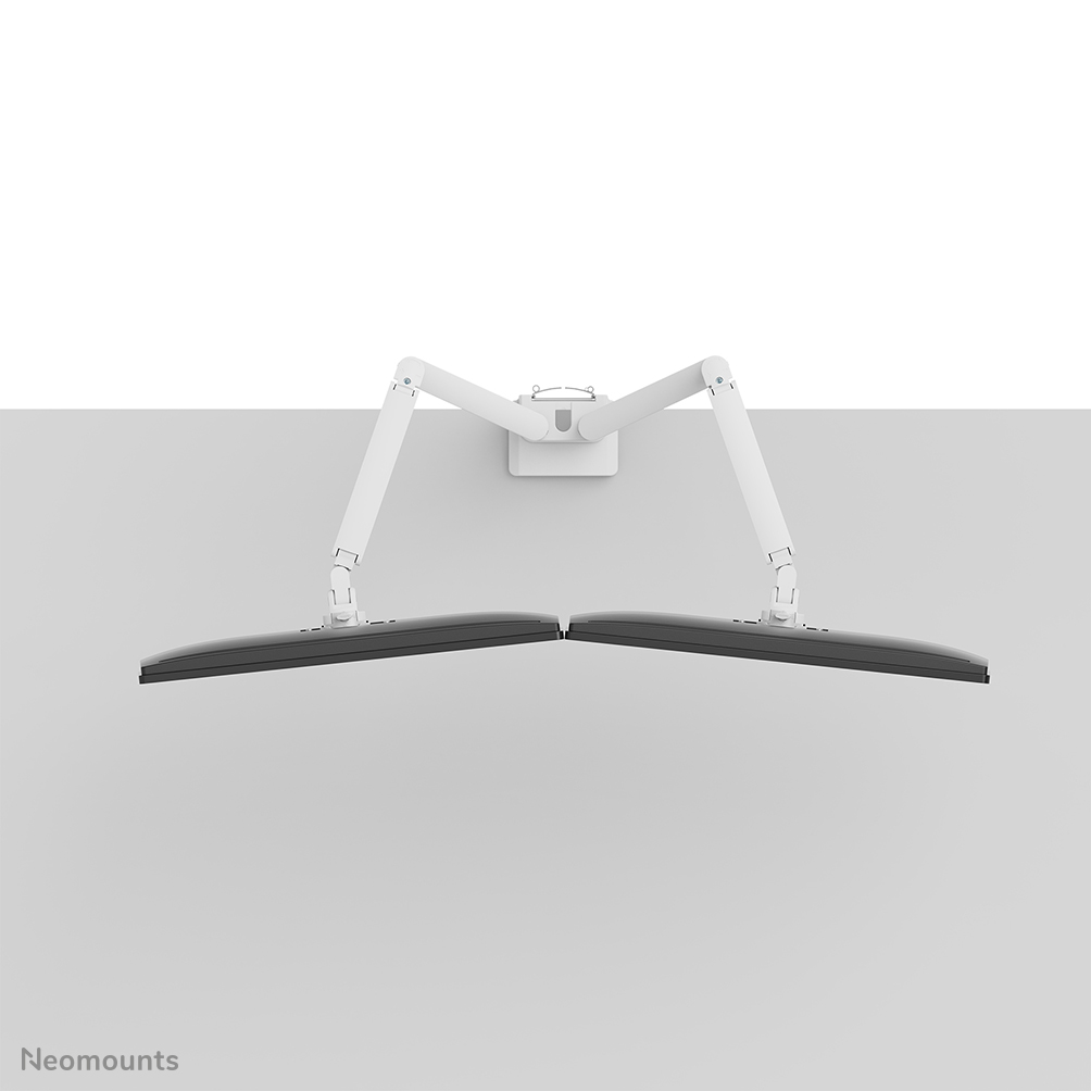 Neomounts DS70-250WH2 Brazo de monitor 17-32" - resorte de gas - Topfix - Tope-a-180°